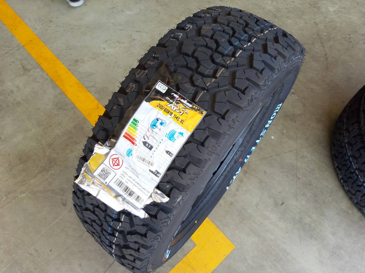 RAIDEN MONSTER AT-1 265/60R18 ยางใหม่ปี20 ลดราคาพิเศษ