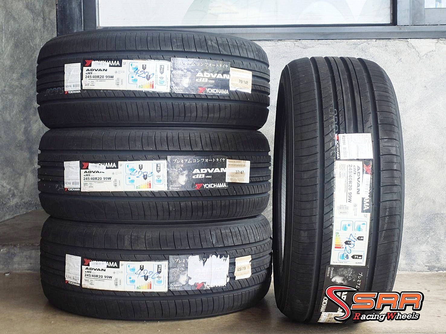 YOKOHAMA ADVAN dB V552 245/40R20 ยางใหม่ ยางญี่ปุ่น ลดราคาพิเศษ
