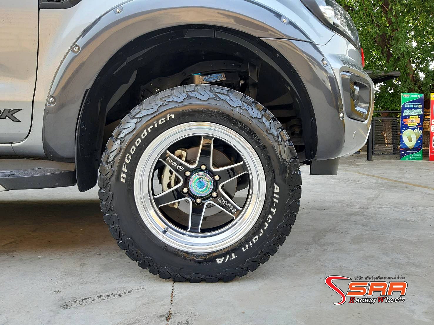 SPEC-R Project-D D-1SRR 18x9.5 ET+05 6x139.7 BKWMA