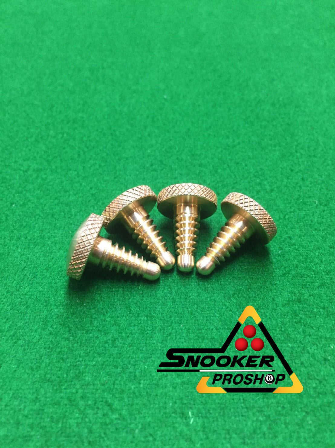 จุกกันกระแทกไม้คิว แบบทองเหลือง