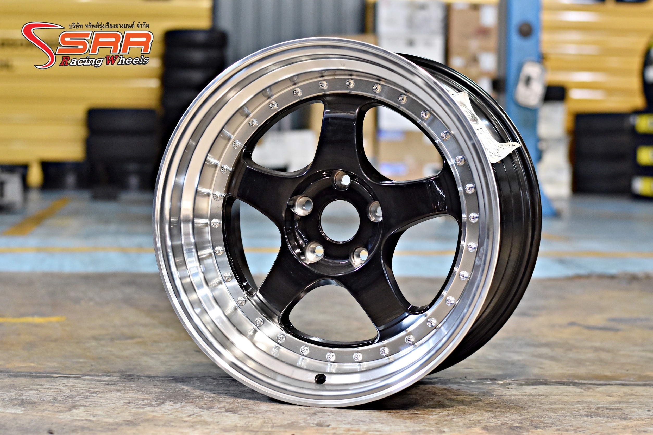 W WORK MEISTER-S1C ขอบ18 หน้า9.5 หลัง10.5 ET+25 5x114.3 BKL