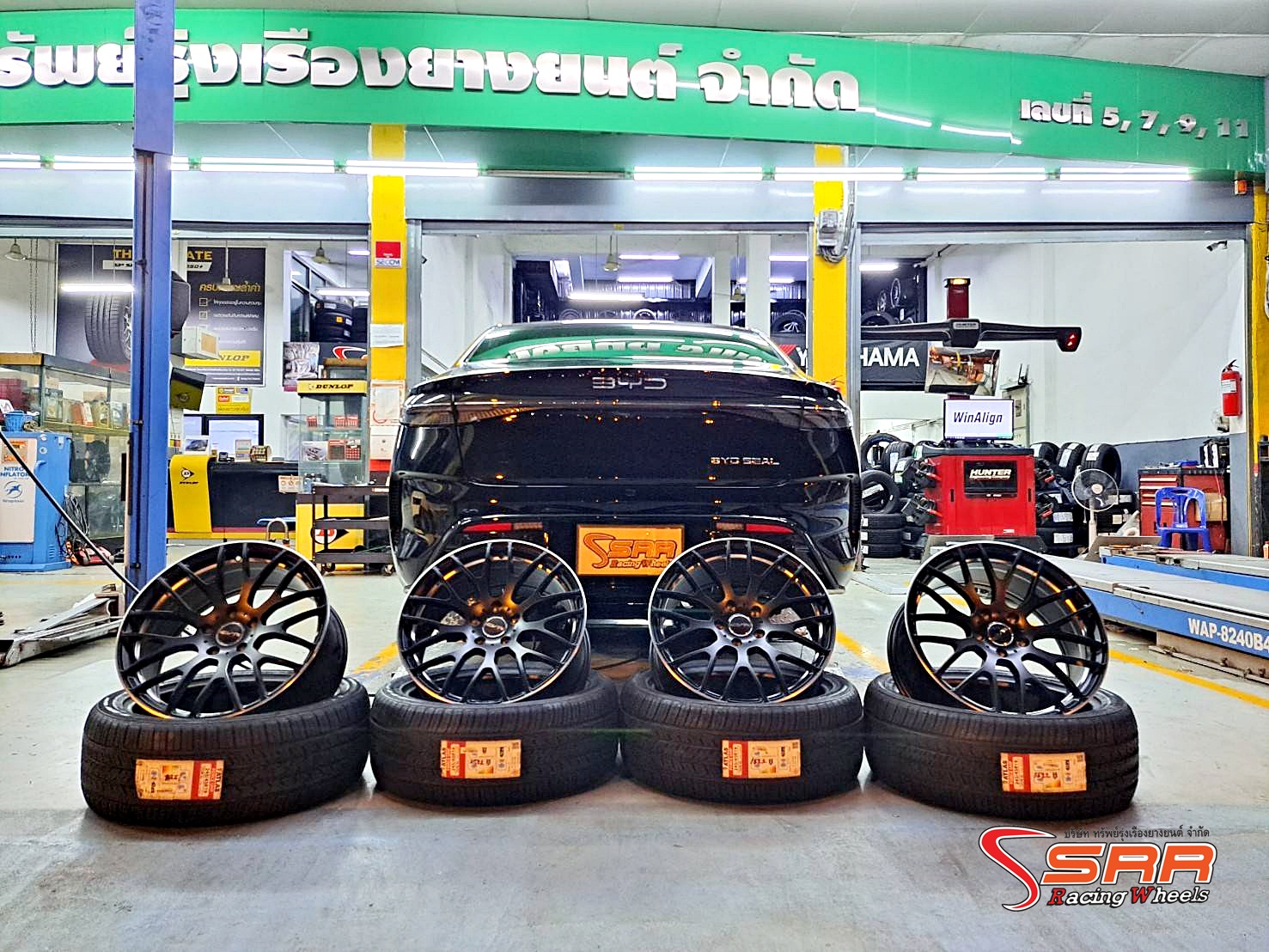 CVR K.speed ขอบ19 หน้า8.5 หลัง9.5 5x120 สำหรับใส่รถBMW และ BYD