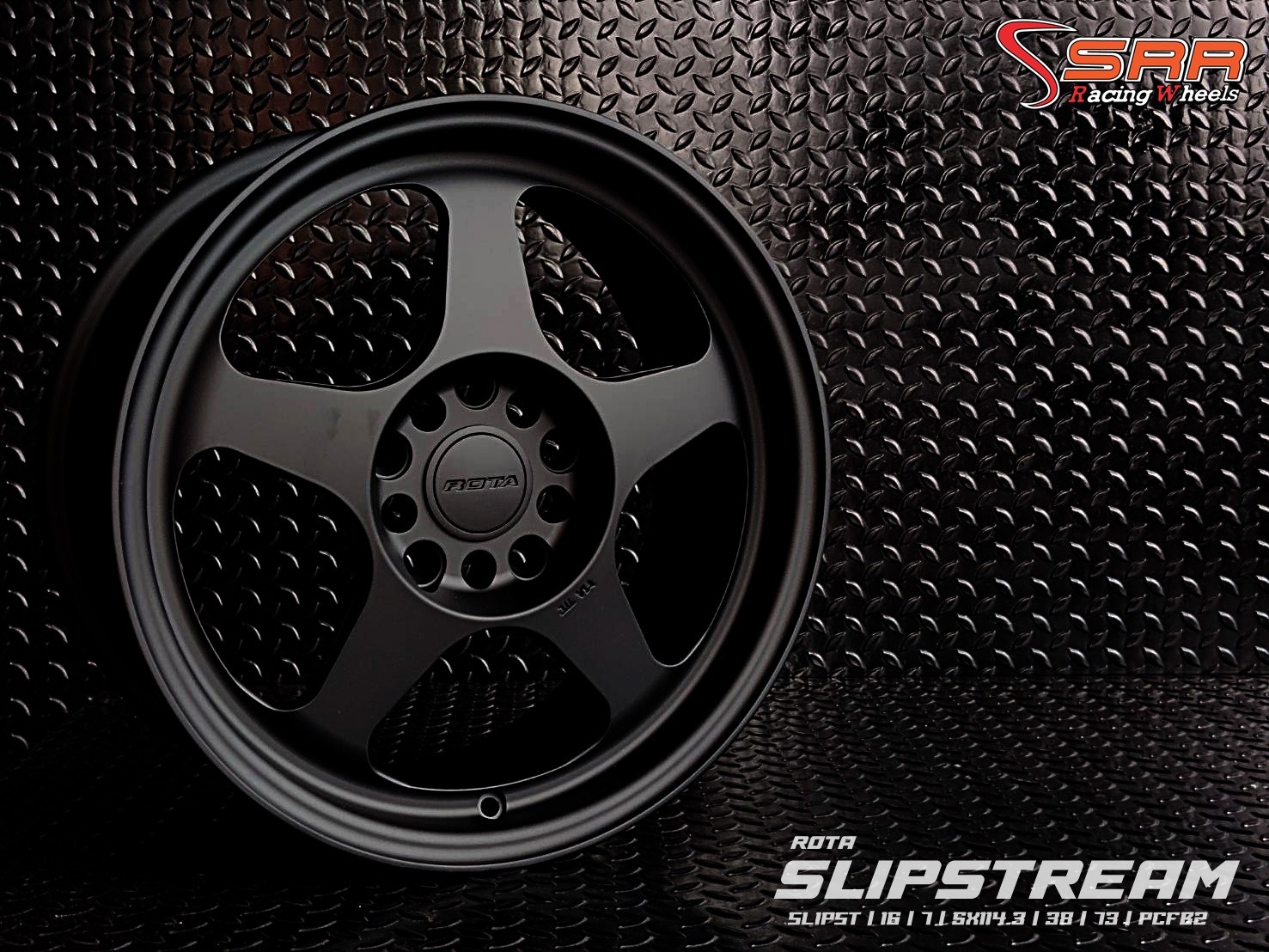 SPOON ROTA ขอบ16 5H114.3 ET38 PCFB2 มีจำหน่ายที่ร้านSRR