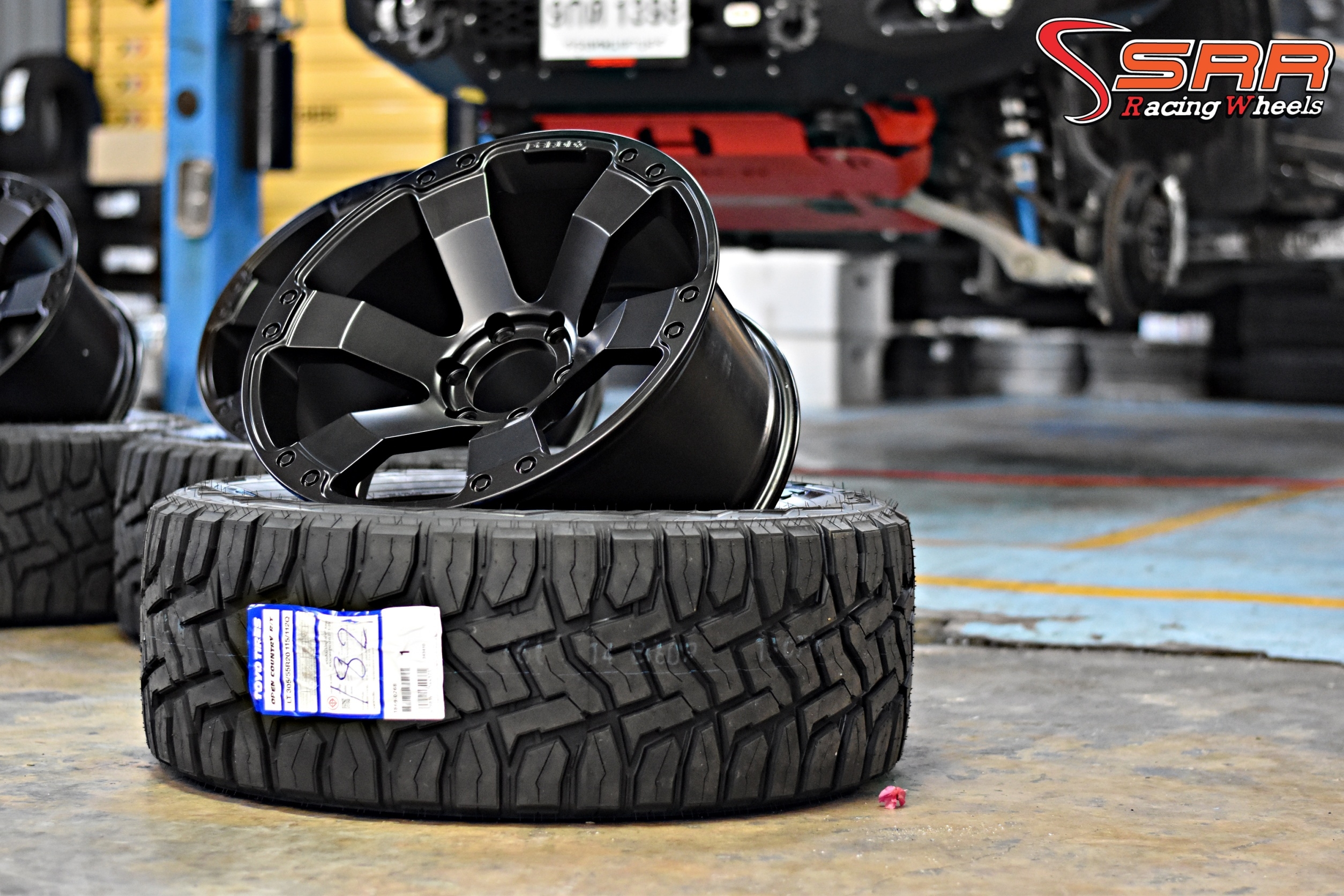 PARODI ROAR 20x9.5 6H139.7 ET10 BLACK FLAT