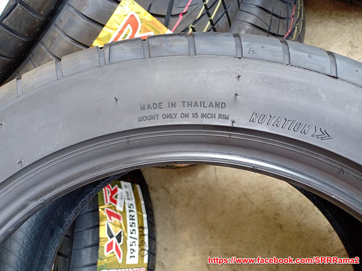 SIAMES X1R 195/50R15 ยางใหม่ปี19 ลดราคาพิเศษ