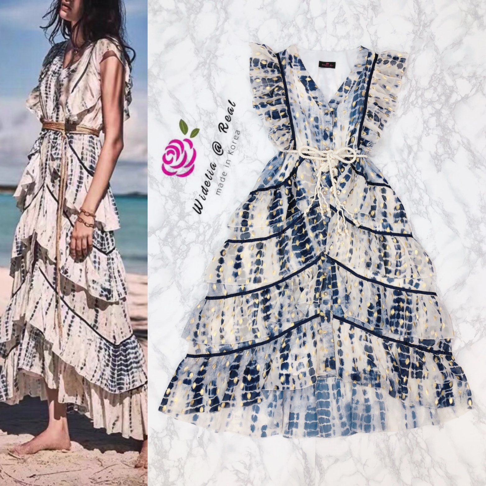 Thurley Maxi Dress แม็กซี่เดรสตัวยาวแสนสวย ตัวนี้สวยอลังการมากแม่ เนื้อผ้าคือดีมาก