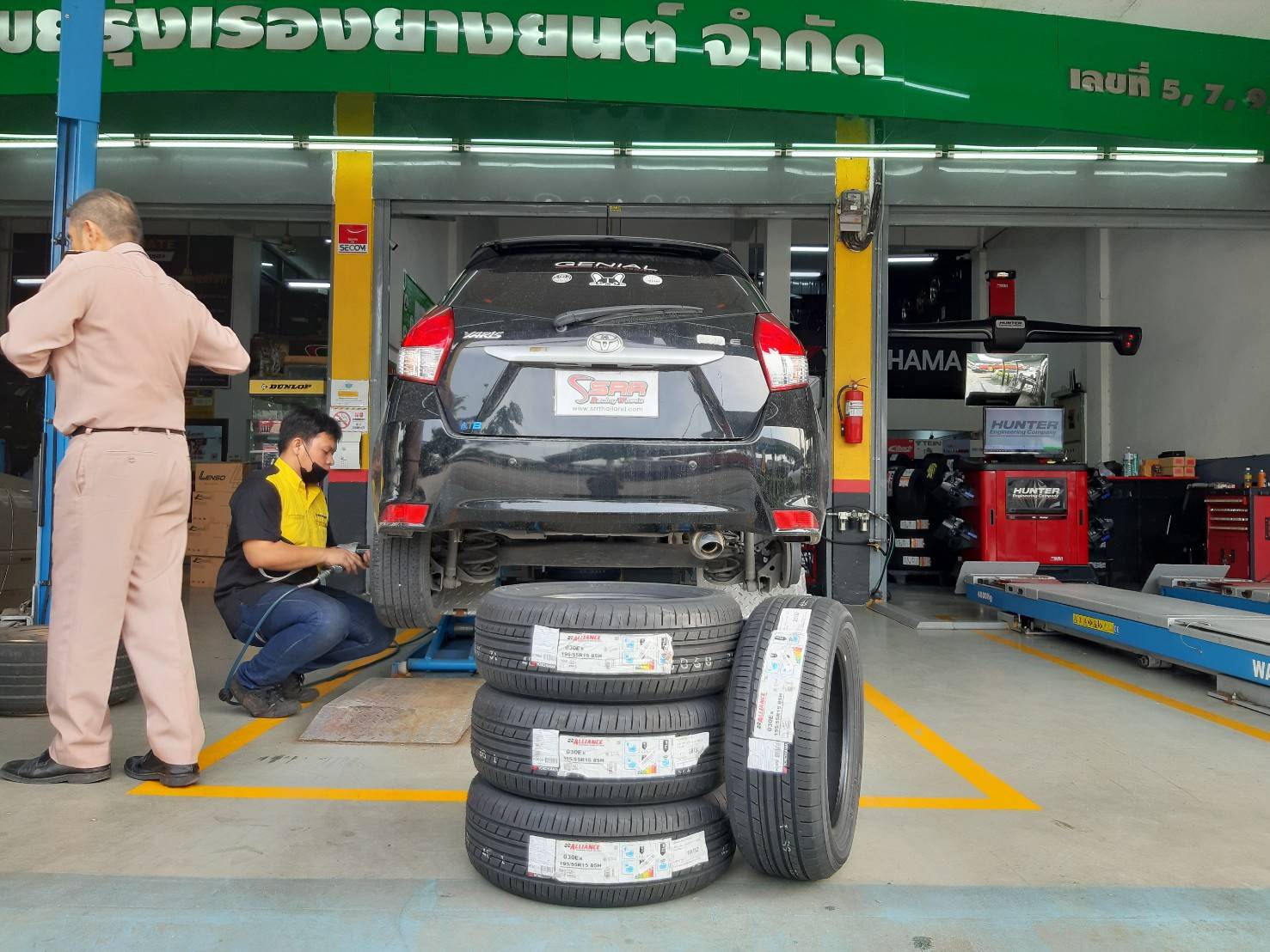 YOKOHAMA ALLIANCE 030Ex 195/55R15 ยางใหม่ปี20 ลดราคาพิเศษ