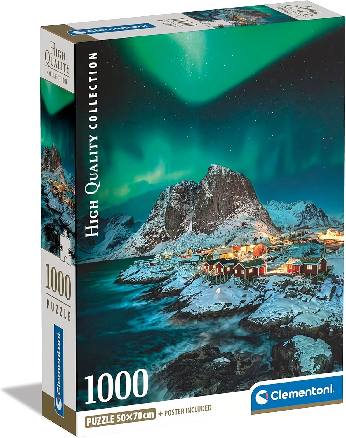 Clementoni - Lofoten Islands (Compact Box + Poster Included) 1000 pcs.