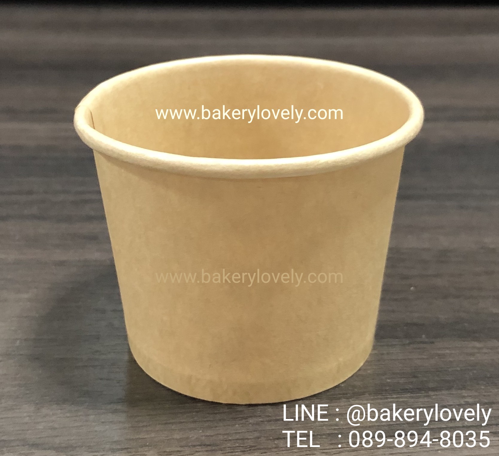 ถ้วยกระดาษ สีน้ำตาล 2 oz