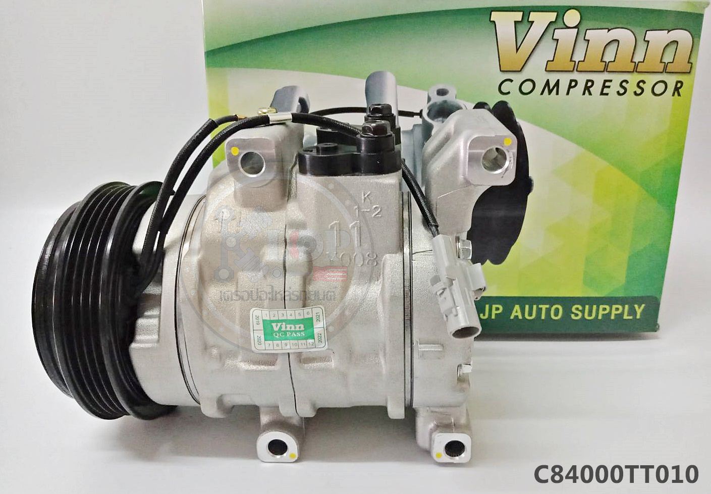 C84000TT010 คอมแอร์ VINN : TOYOTA 10S11C AVANZA 1.3 cc. (งานไตหวัน-จีน)