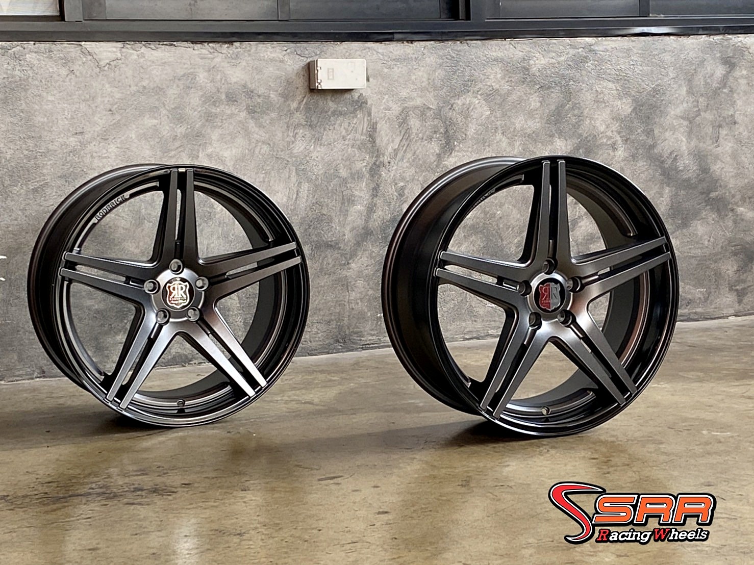 RODERICK RW7 ขอบ20 5H112/114.3 MATT GRAPHITE ล้อแม็กราคาพิเศษ