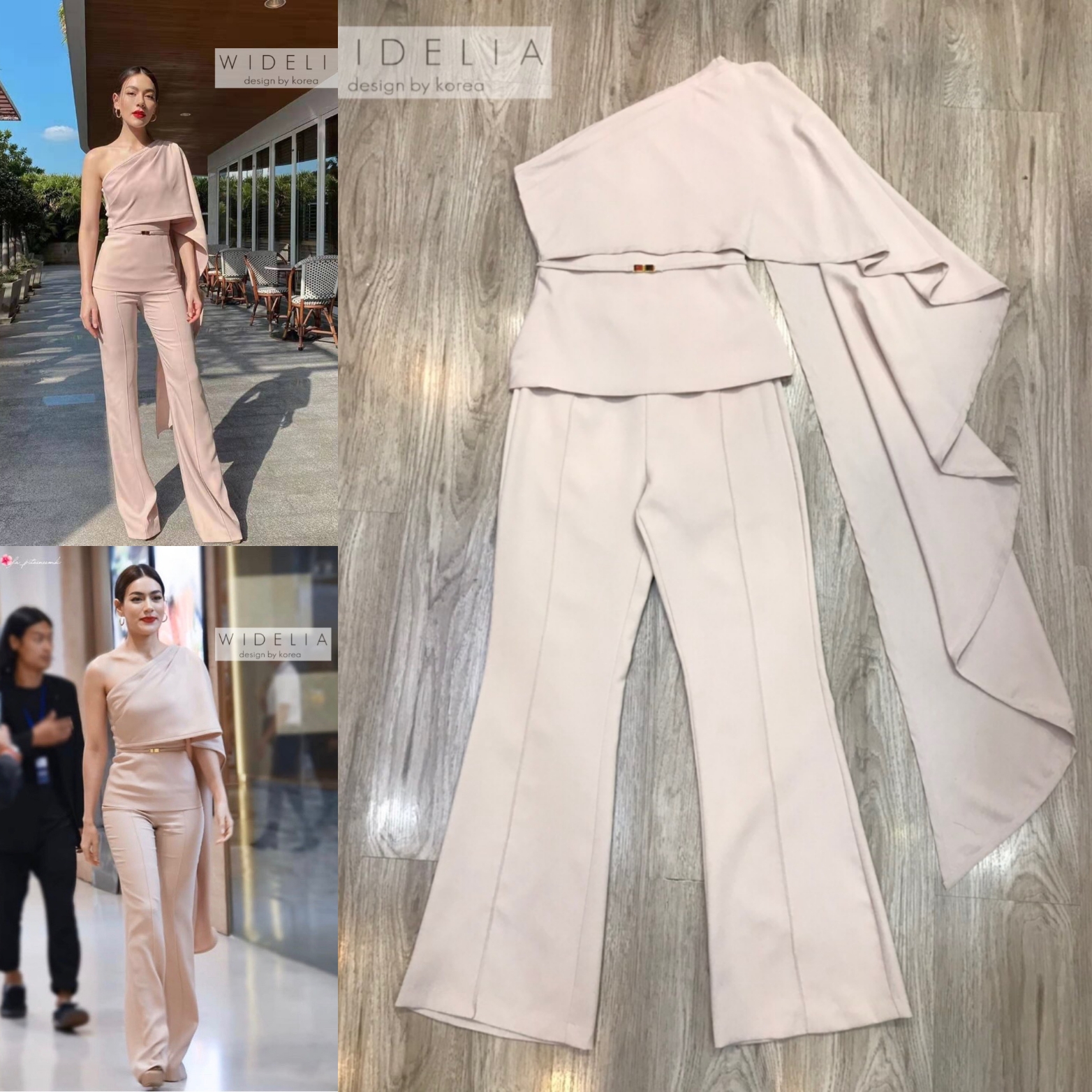 PBSP Set::งานดีขนาดนี้ไม่จัดไม่ได้แย้วววว ความสวยเราจัด เต็ม 💯 เสื้อสไบปาดพาดไหล่ตัวสวย