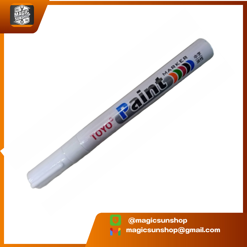 Toyo SA101 Paint Marker 12PCS/BOX White