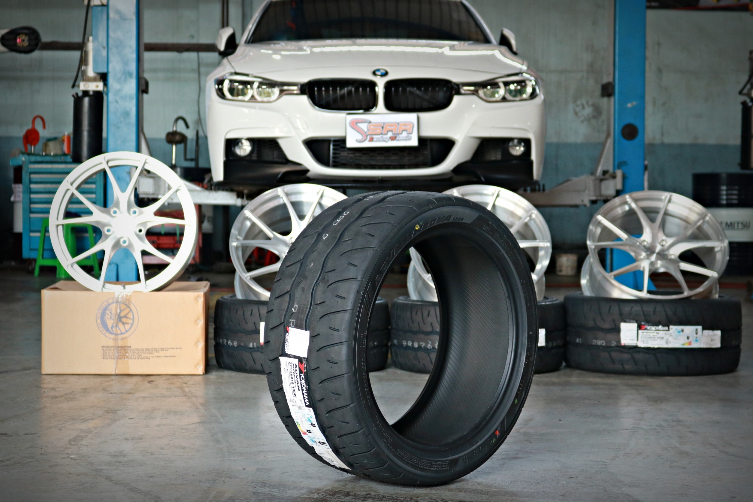 FORGED MAX-07 ขอบ19 5H120 สำหรับใส่รถBMW Series 3