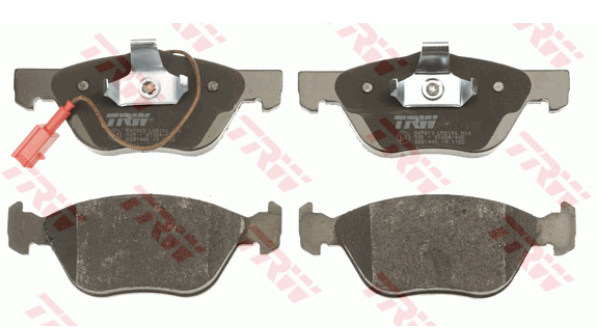 ผ้าเบรกหน้า TRW (COTEC) : ALFA 156 2.0 '02 (สินค้า TRW แท้ผ่านบริษัทโดยตรง)