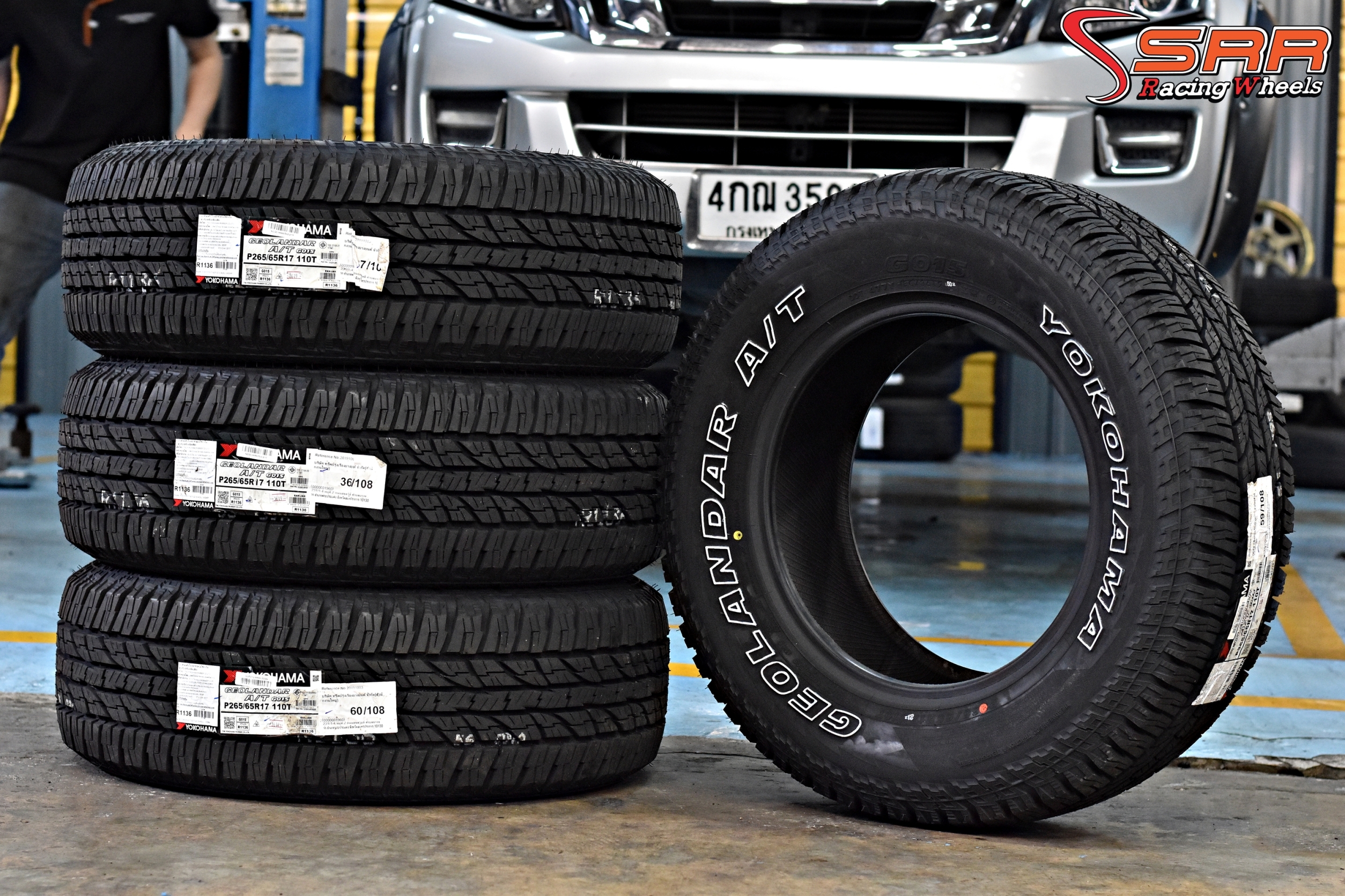 YOKOHAMA GEOLANDAR A/T G015 265/65R17 ยางใหม่ปี19 ราคาพิเศษ