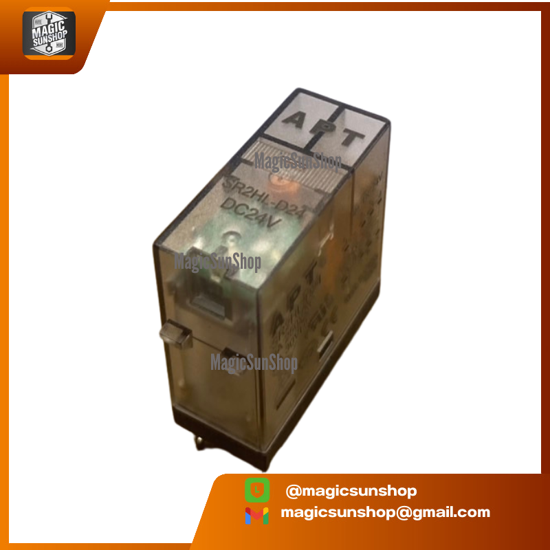 903318 APT รีเลย์ 8 ขา SR2HL-D24 8A DC24V 250VAC