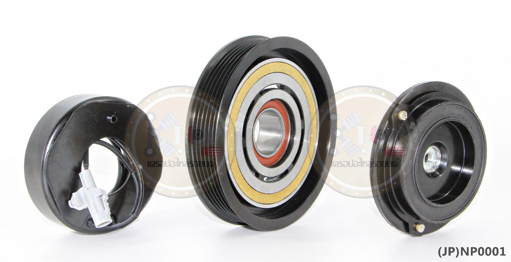 (JP)NP0001(Vinn) ชุดหน้าคลัทช์ JZ เล็ก 135mm. 6PK 12V.
