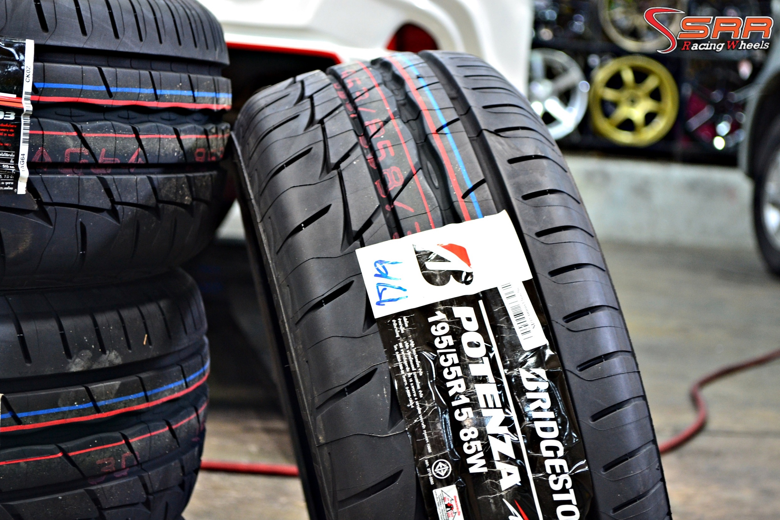 BRIDGESTONE RE003 195/55R15 ยางปี2020 ราคาพิเศษ