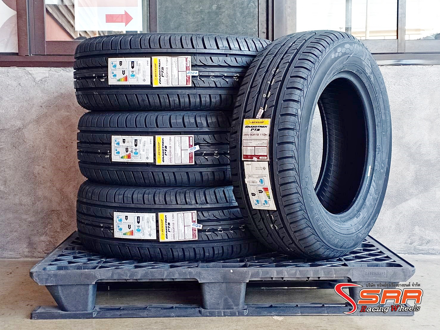 DUNLOP GRANDTREK PT3 265/60R18 ยางใหม่ปี20 ลดราคาพิเศษ