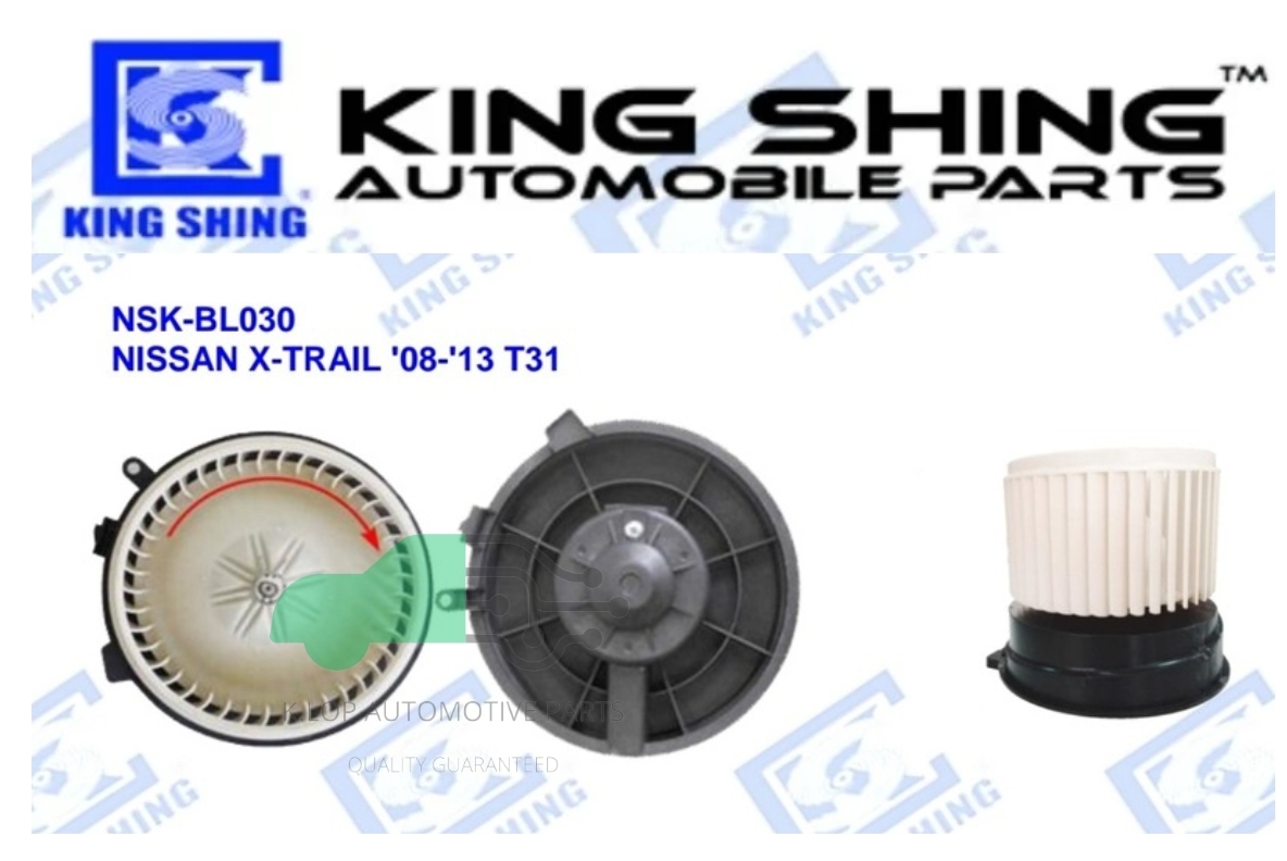 โบลเวอร์แอร์ NISSAN X-TRAIL '08-'13 T31 ***ยี่ห้อ King Shing ประกัน 1 ปี