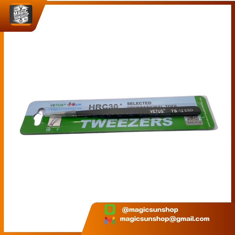 928456 VETUS ESD Tweezers ESD 12 (SD00130)
