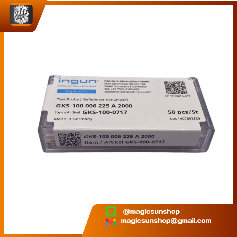 929107 INGUN Pin GKS-100 006 225 A 2000