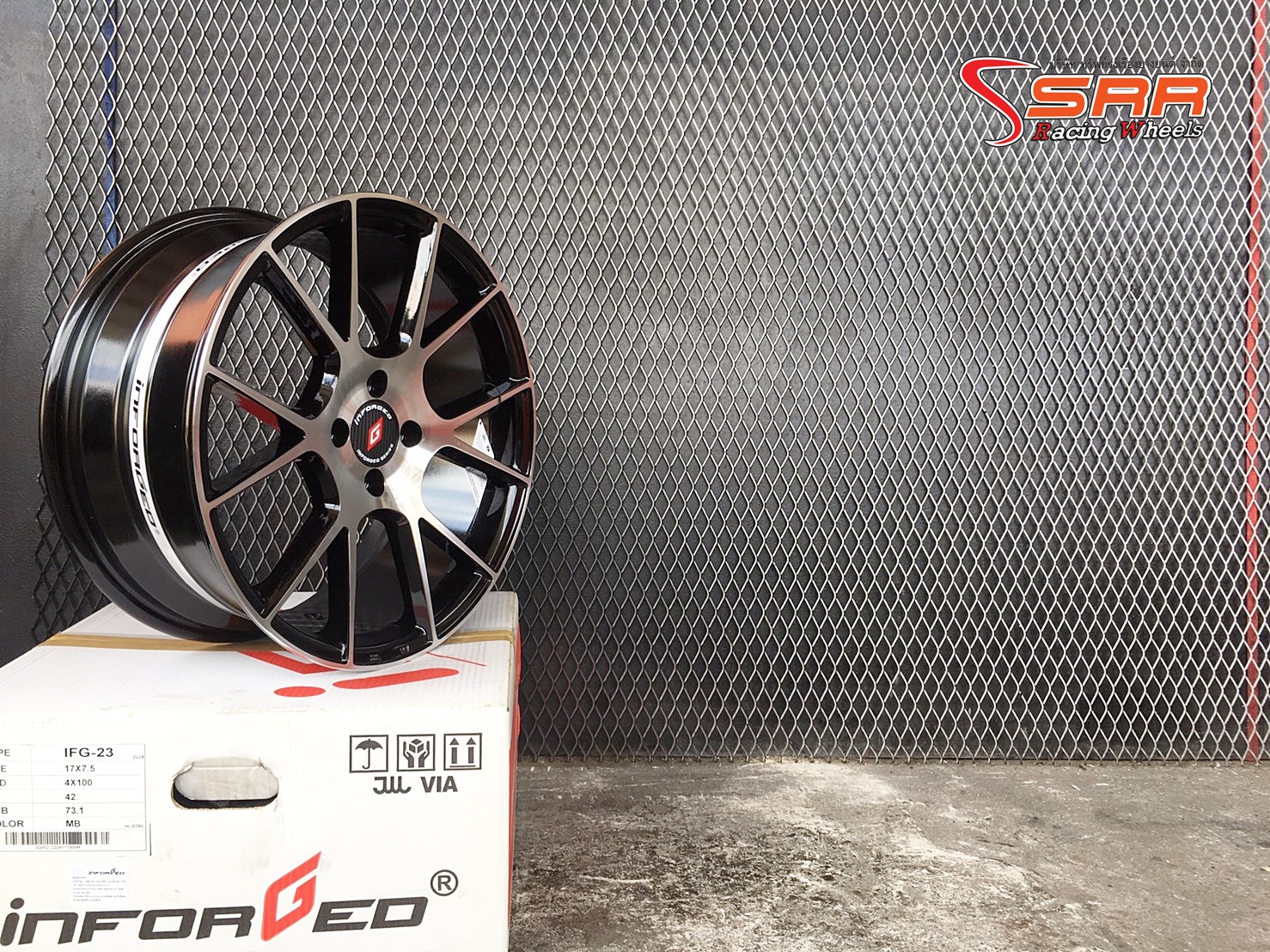ล้อแม็กซ์ INFORGED IFG-23 ขอบ17 4x100 MB