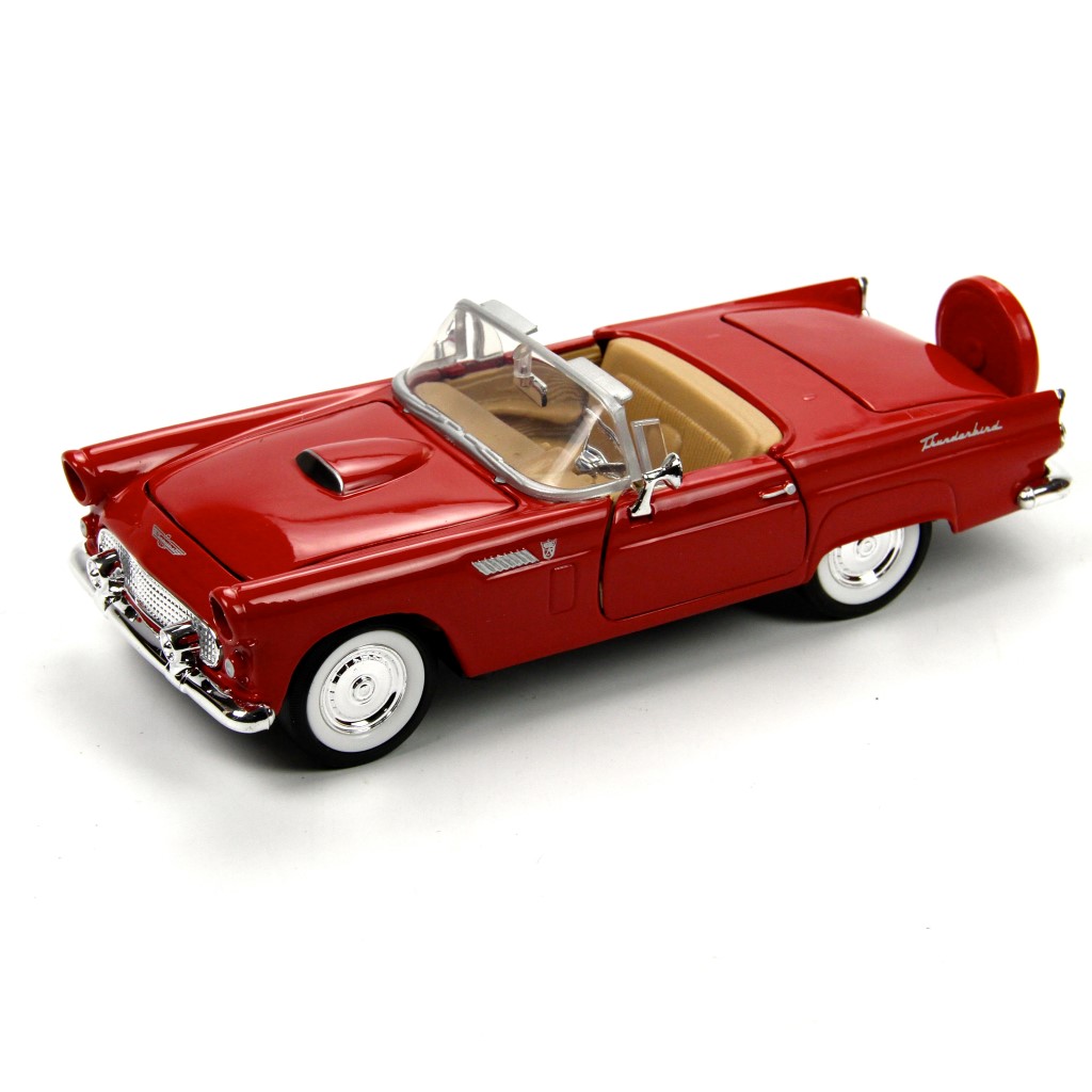 1956 Ford Thunderbird 1:24 โมเดลรถเหล็ก (ปลีก-ส่ง)