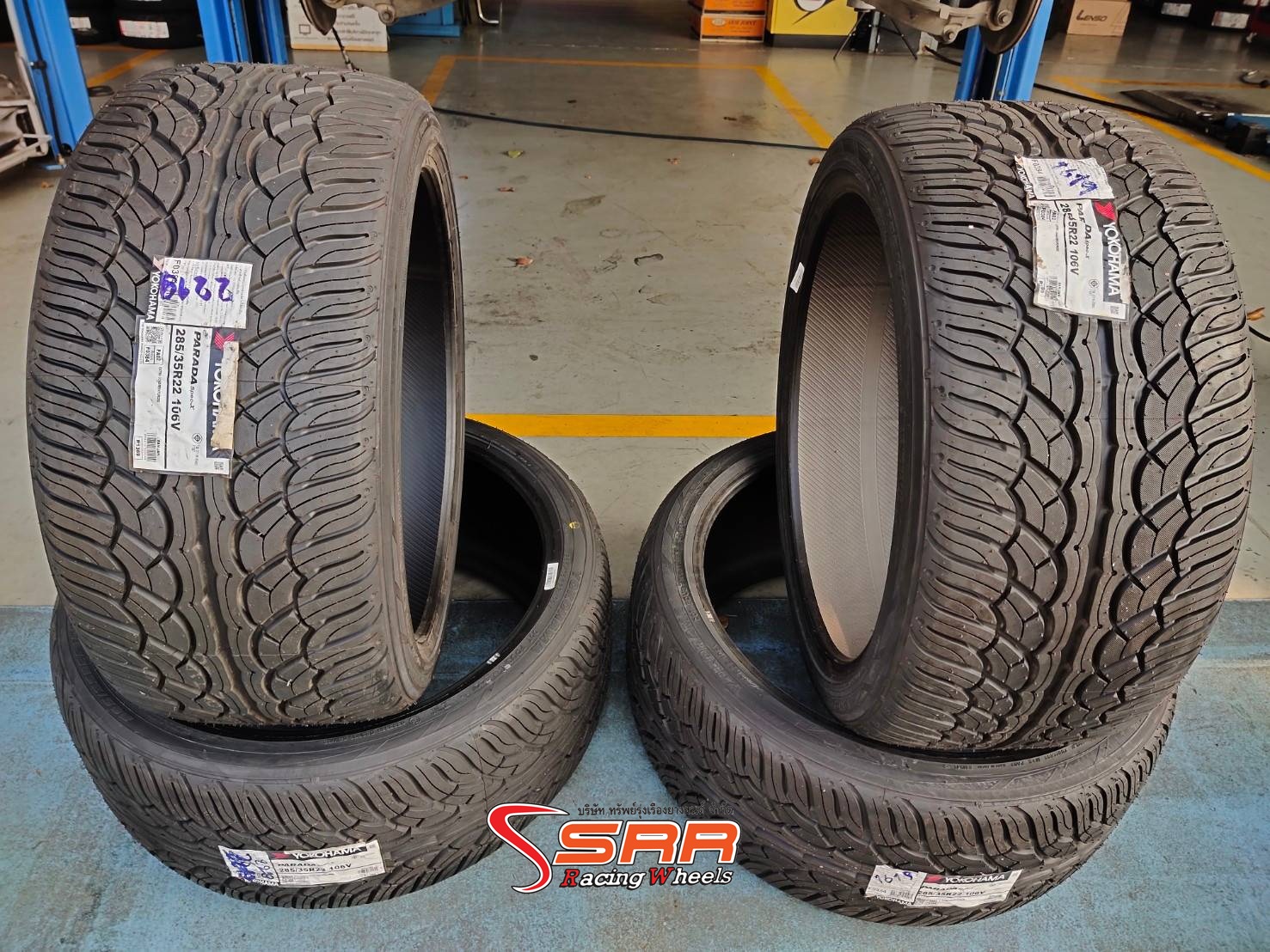 YOKOHAMA PARADA 285/35R22 ยางญี่ปุ่น ยางสำหรับรถVOLVO XC90