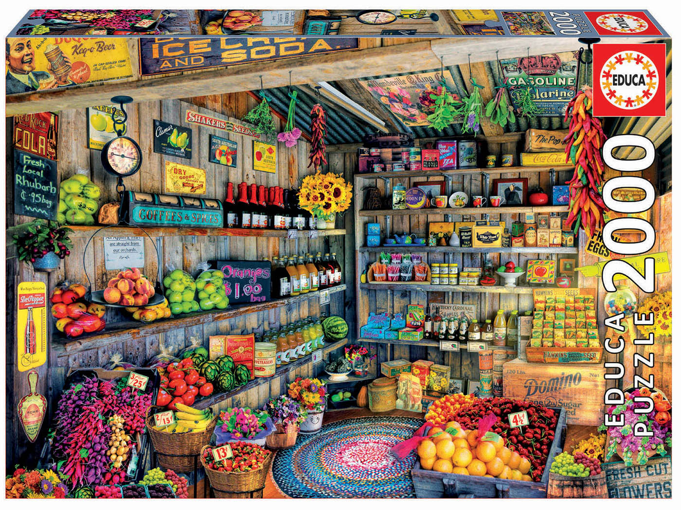 Educa - The Farmers Market by Aimee Stewart 2000 pcs.