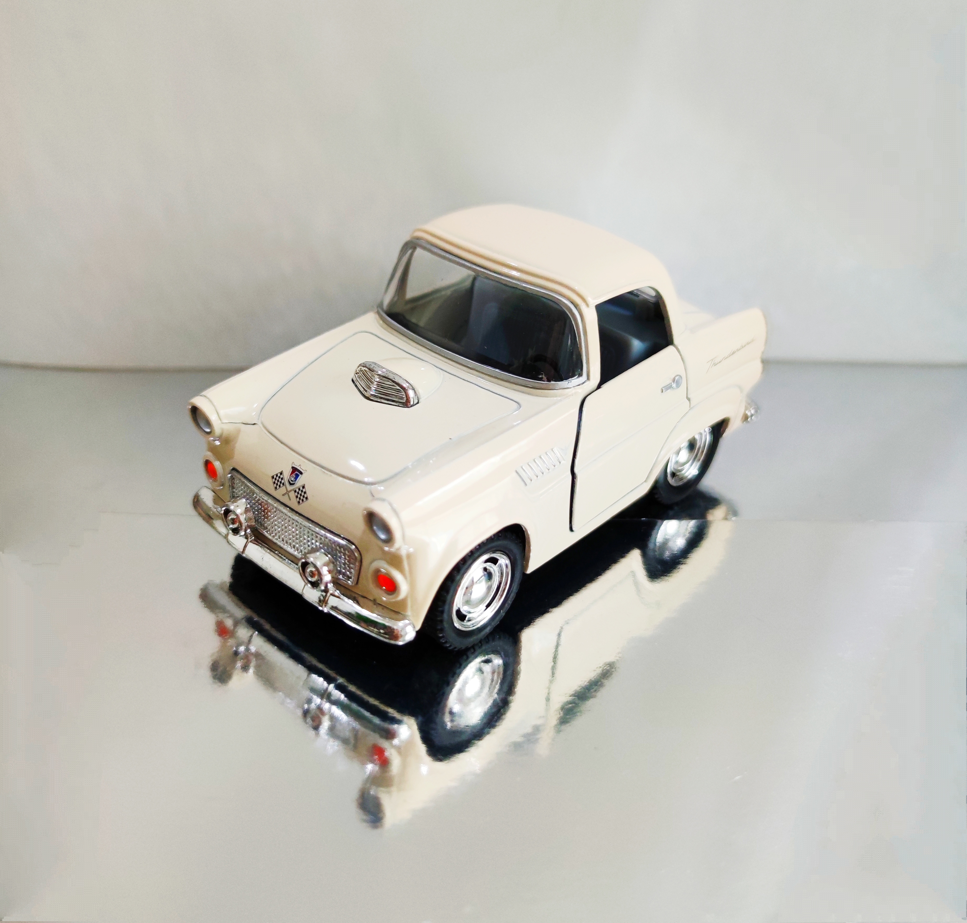 โมเดลรถเหล็ก 1955 Ford Thunderbird ขนาด 4 นิ้ว (ปลีก-ส่ง)