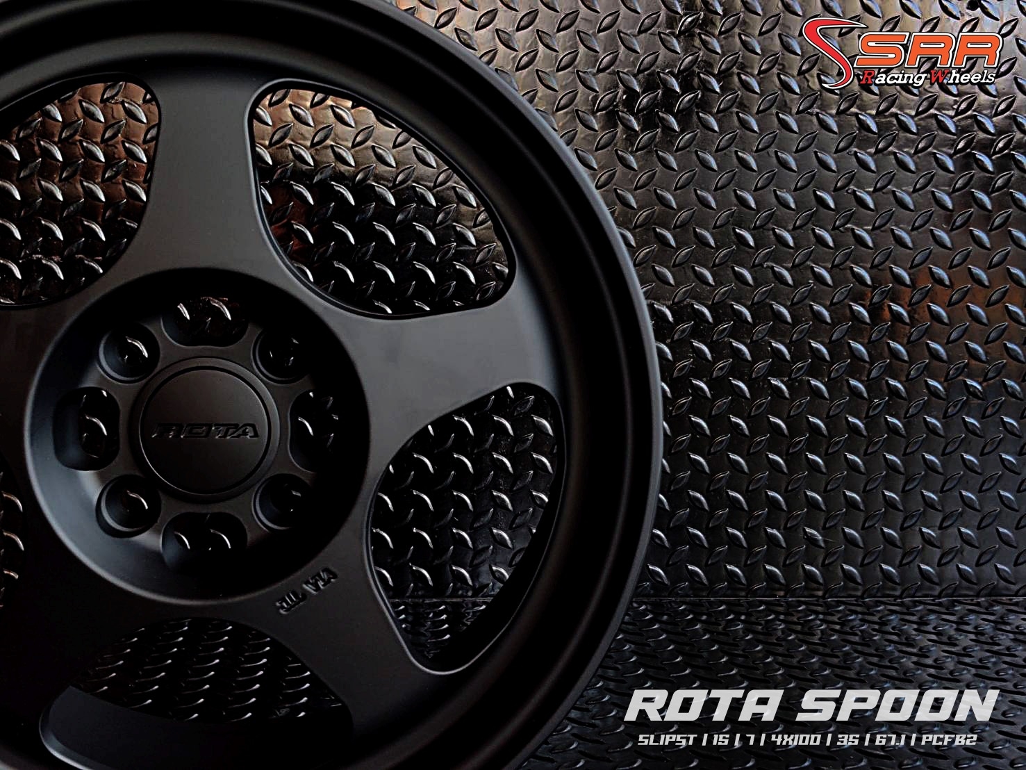 SPOON ROTA ขอบ15 4H100 ET35 PCFB2 ราคาพิเศษ