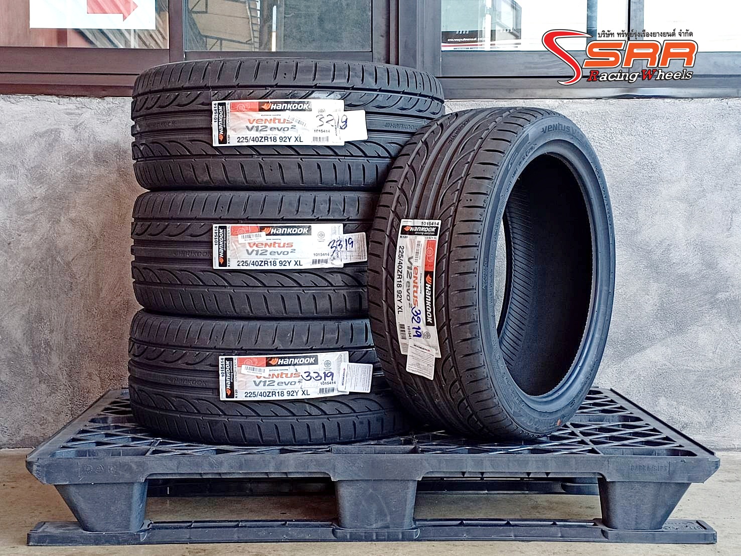 HANKOOK VENTUS V12 EVO2 225/40ZR18 ยางเกาหลี ลดราคาพิเศษ
