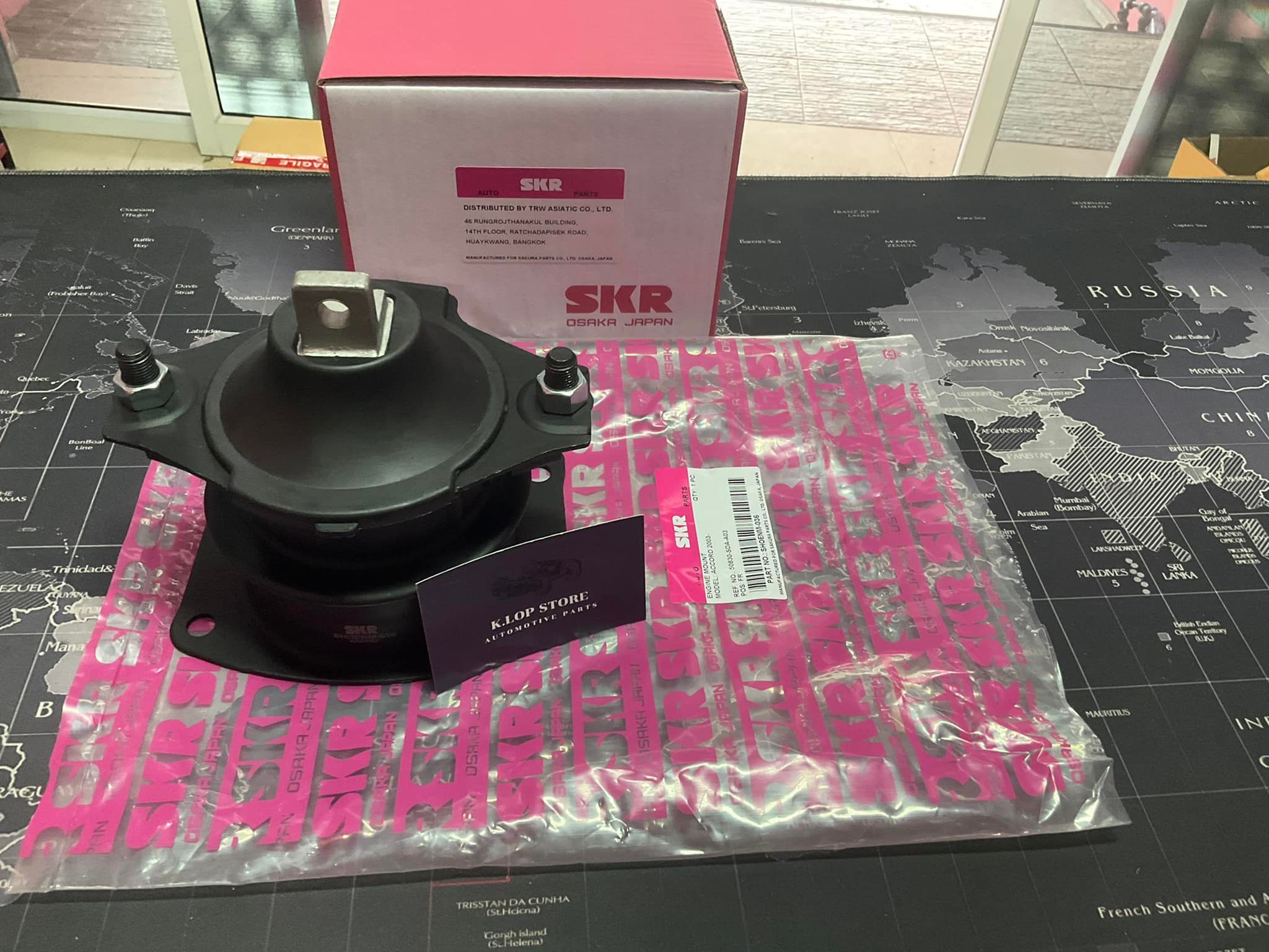 ชุดยางแท่นเครื่อง SKR : OEM JAPAN (HONDA ACCORD G7)