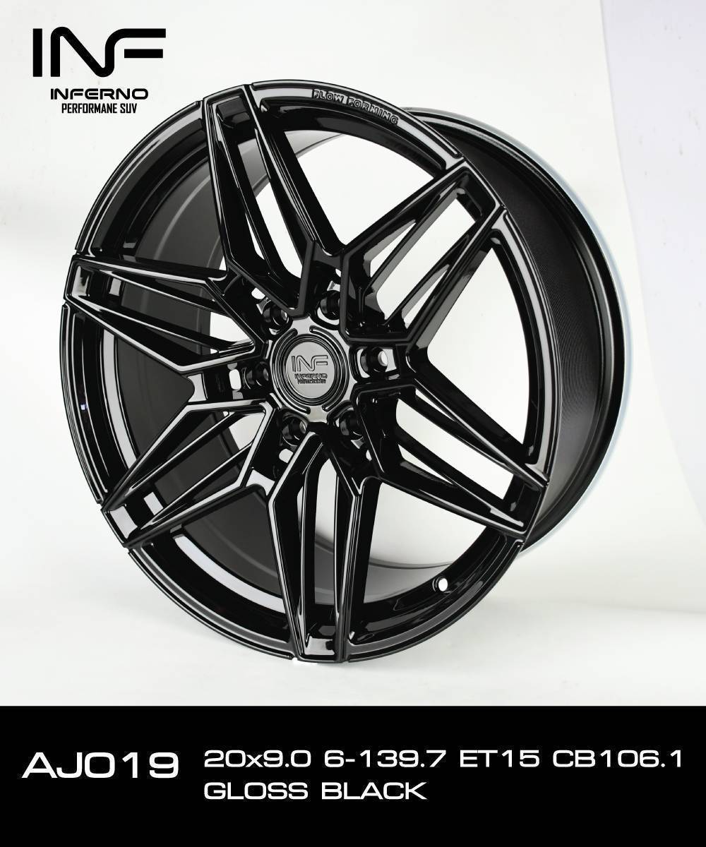 โปรล้อ INFERNO และ HAMMER ขอบ20 6รู พร้อมยาง TOYO ชุดละ 35,000฿