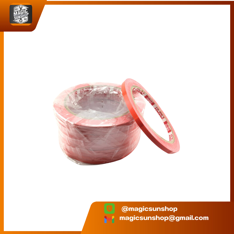 904265 TIP TAPE เทปตีเส้นบอร์ด TIP TAPE 5mm. สีแดง 5mm x 20mtr แดง