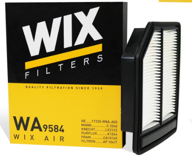 WA9584 กรองอากาศ WIX รุ่น : Honda ซีวิค 1.8 ปี06