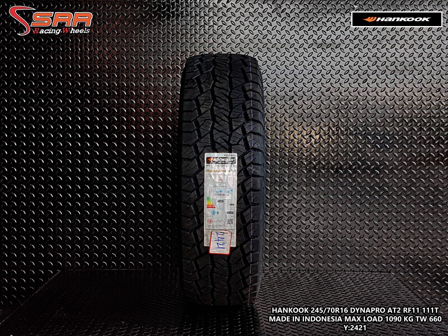 HANKOOK Dynapro AT2 RF11 245/70R16 ยางใหม่ปี2021 ราคาพิเศษ
