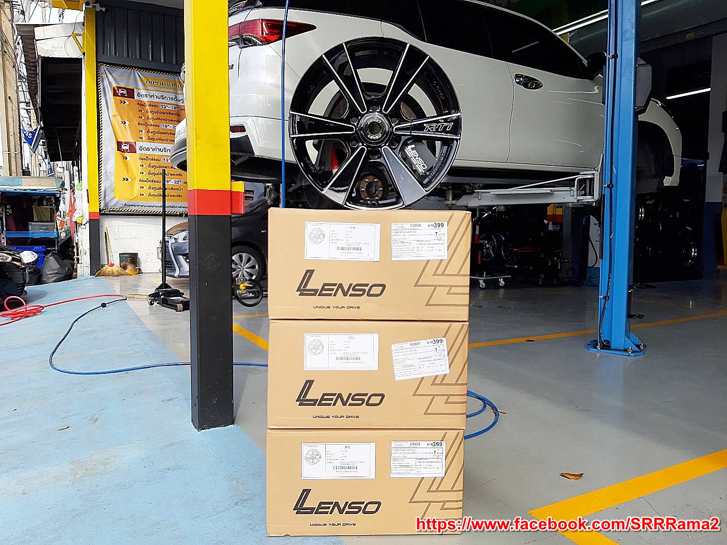 RTi ขอบ18 นิ้ว ET+20 6x139.7 BKWA