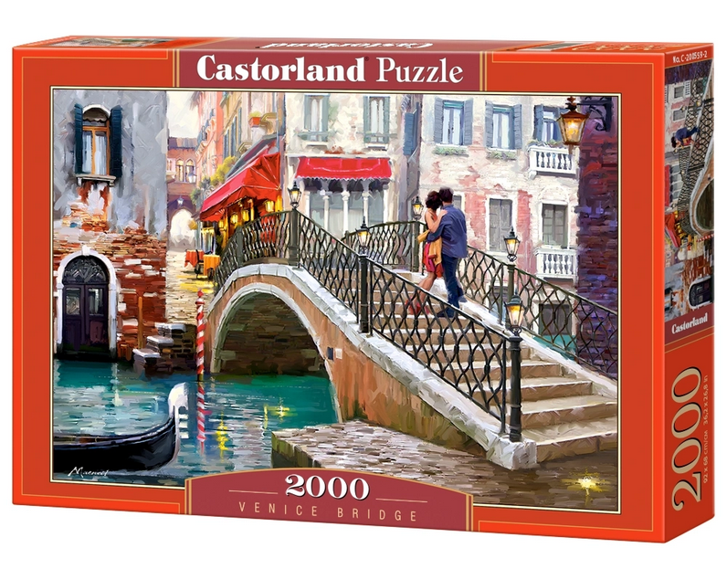 Castorland - Venice Bridge by Richard Macneil 2000 pcs.