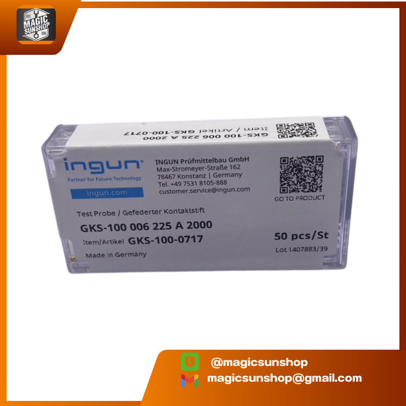 929107 INGUN Pin GKS-100 006 225 A 2000