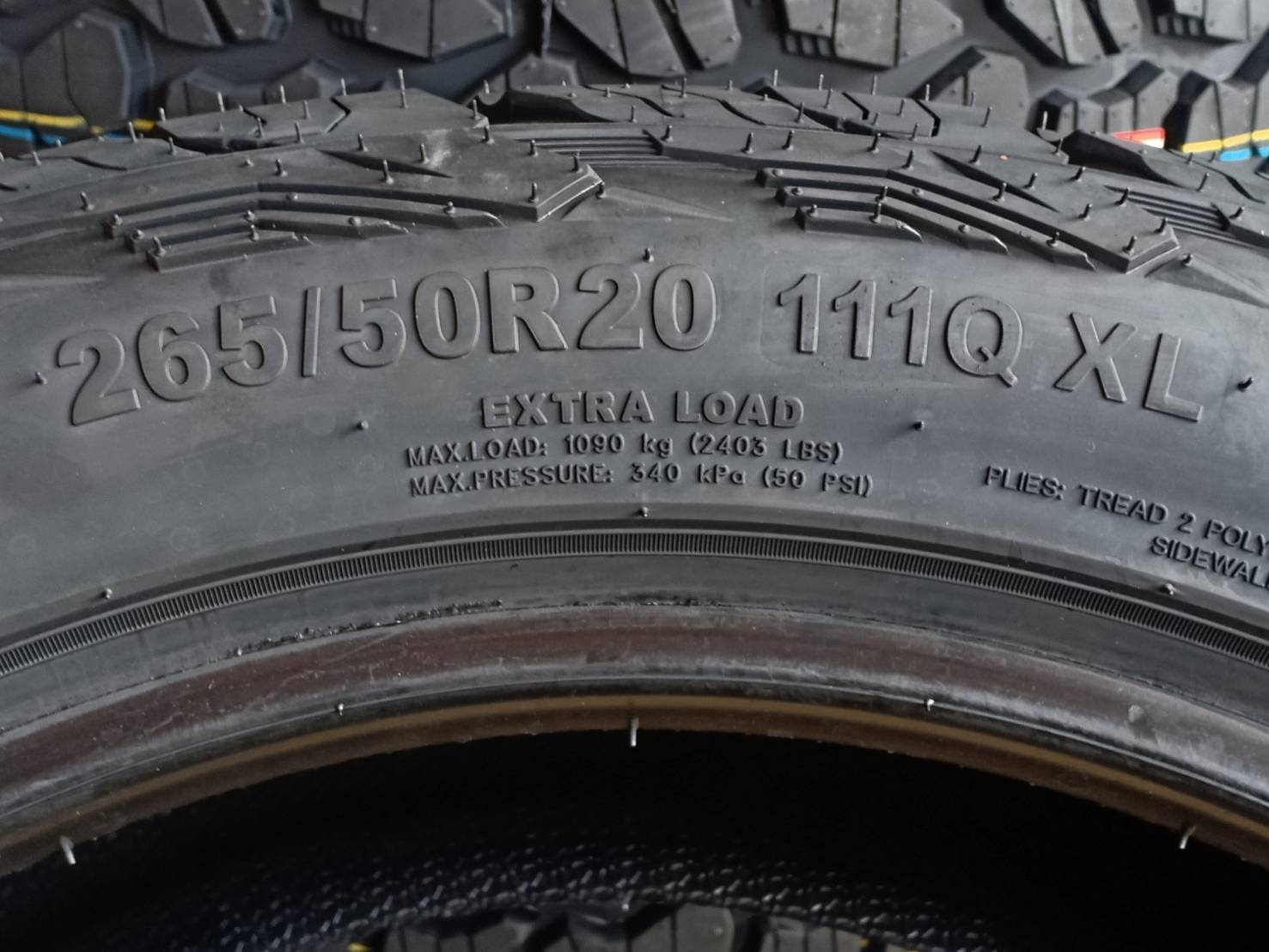 OTANI SA2000 265/50R20 ยางไทย All-Terrain ปี20 ราคาพิเศษ