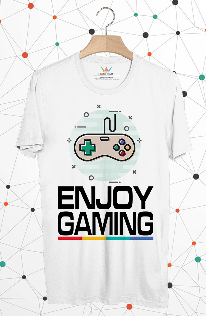 BP715 เสื้อยืด ENJOY GAMING