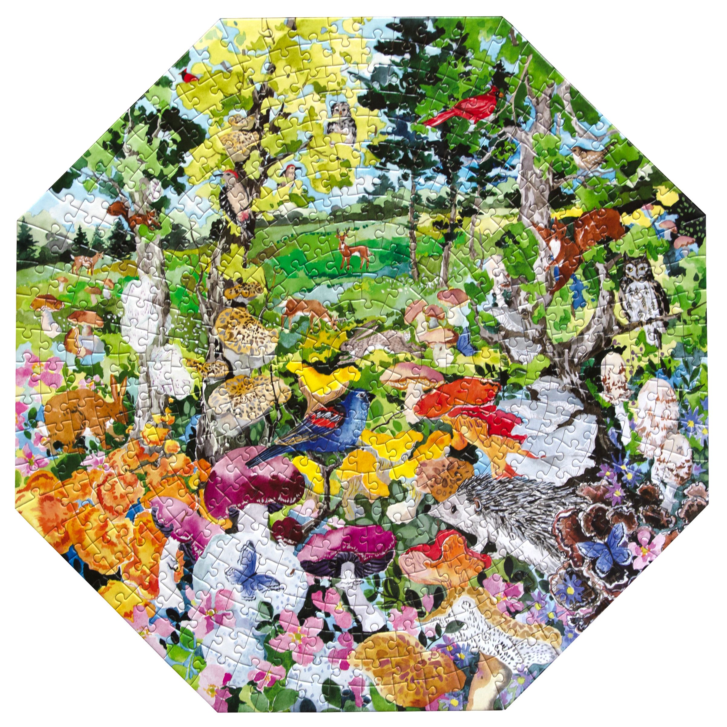 eeBoo - Edible Mushrooms by Hazel Jarvis 500 pcs.