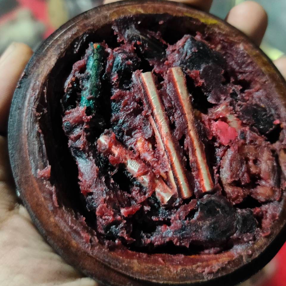 สีผึ้งช้างผสมโขง ใช้ช้างพลายกวนสีผึ้ง 63 เชือกสูตรตำราเขมร