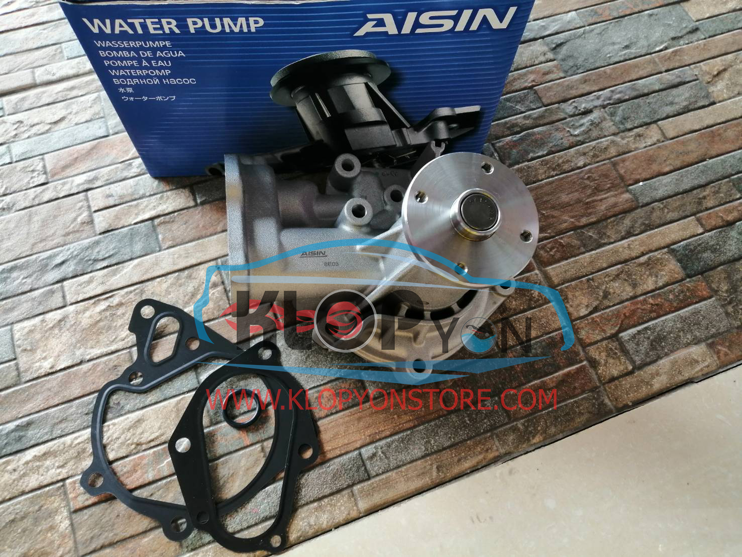 ปั้มน้ำ AISIN ( MITSUBISHI TRITON 2500cc. comm.)