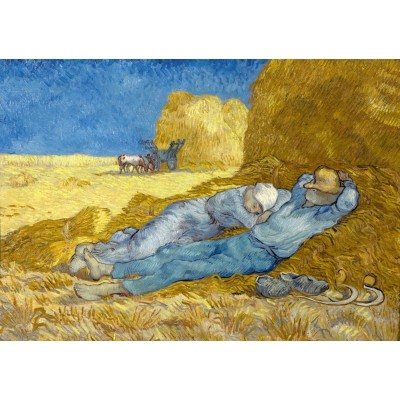 Bluebird Puzzle - The siesta(after Millet), 1890 by Vincent Van Gogh 1000 pcs.