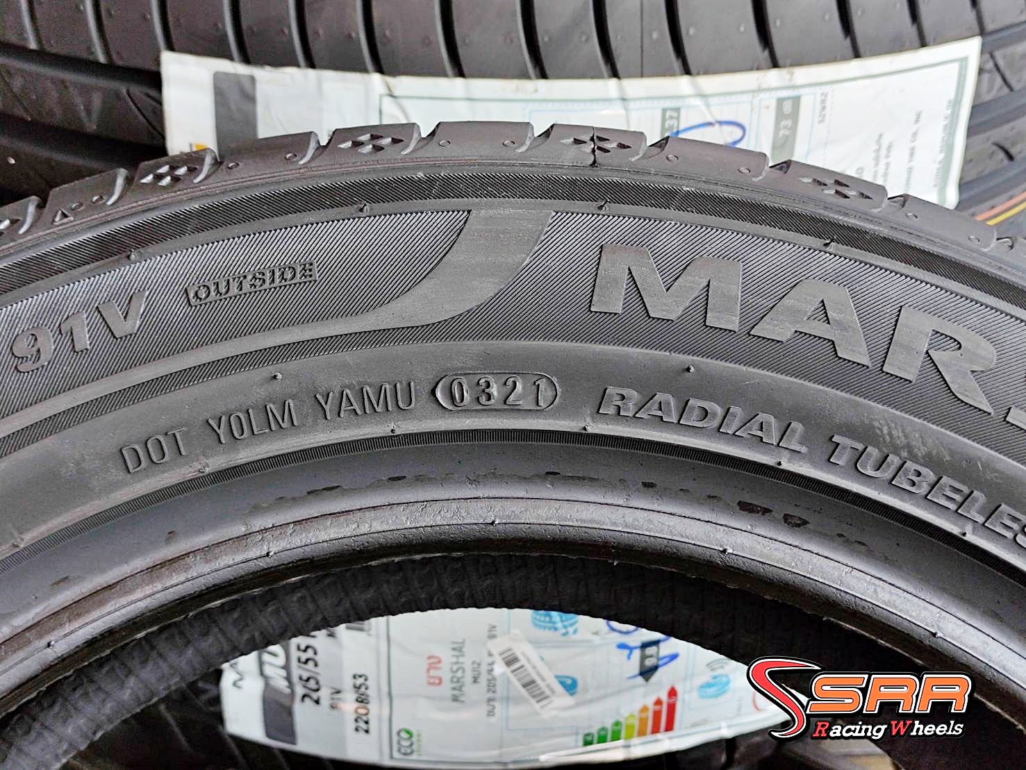 MARSHAL MU12 205/55R16 ยางใหม่ปี2021 ลดราคาพิเศษ