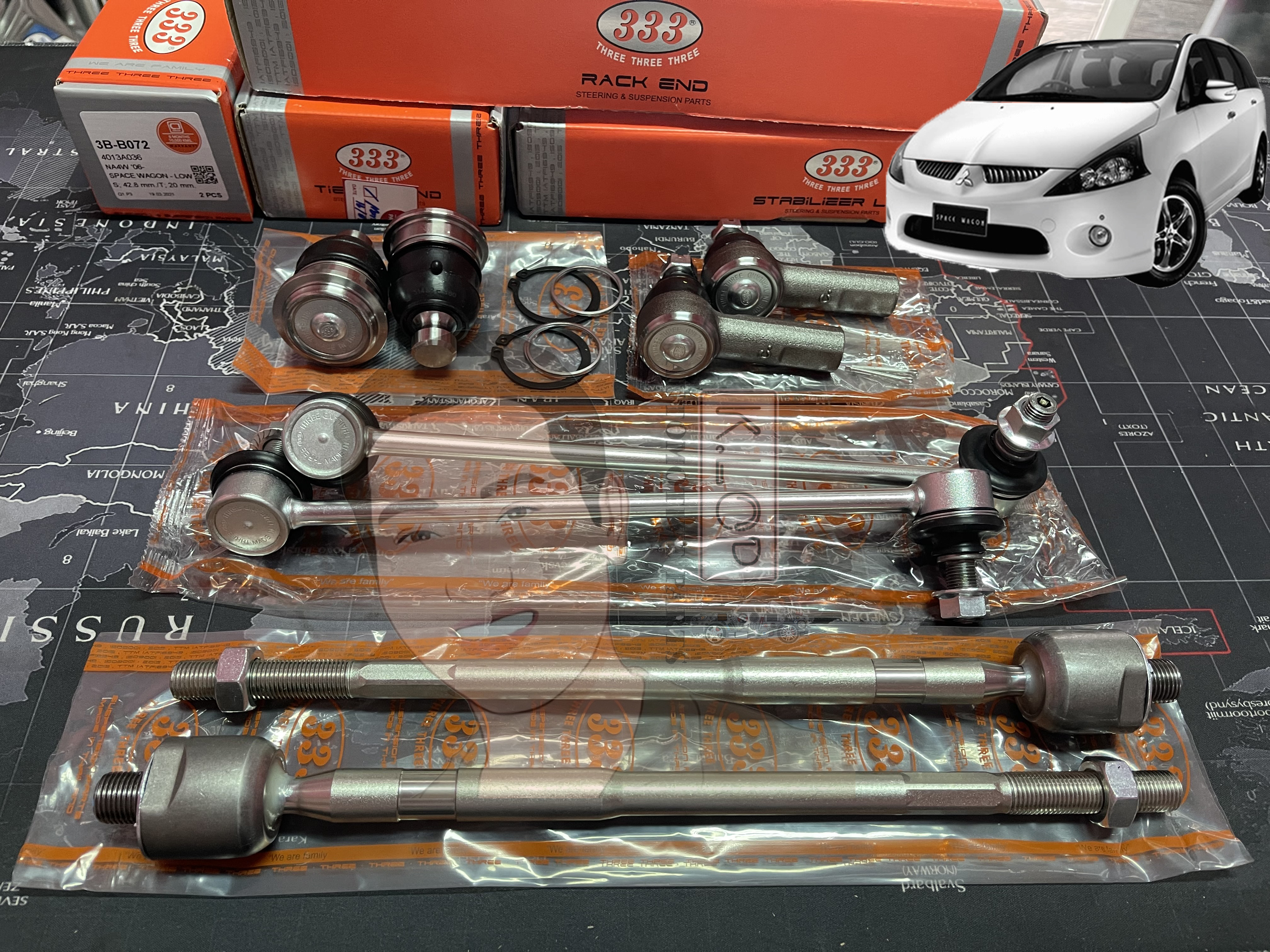 ชุดลูกหมาก (333&CJ) MITSUBISHI SPACE WAGON 2004-